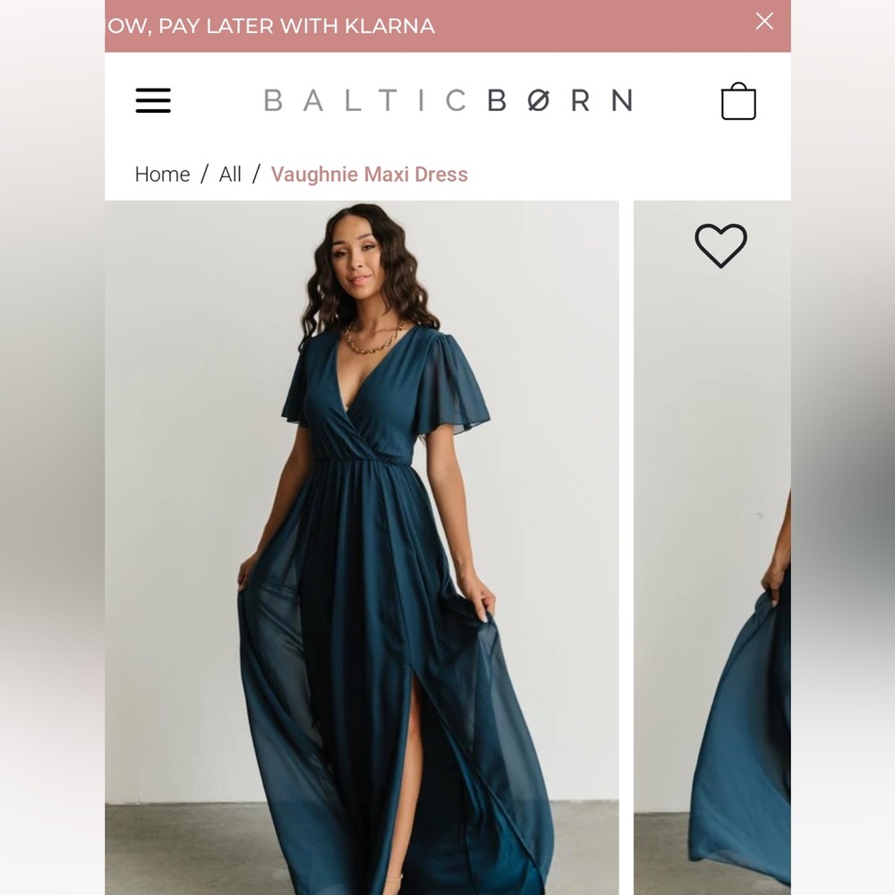 Baltic born Vaughn maxi dress size small